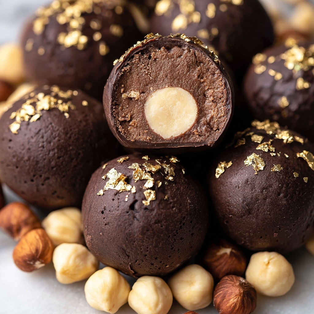 Vegan Ferrero Rocher Recipe - Recipe Image