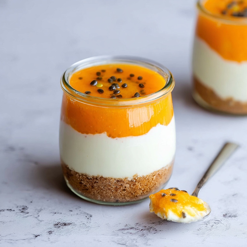 Vegan Mango Passion Fruit Mousse Recipe - Recipe Image