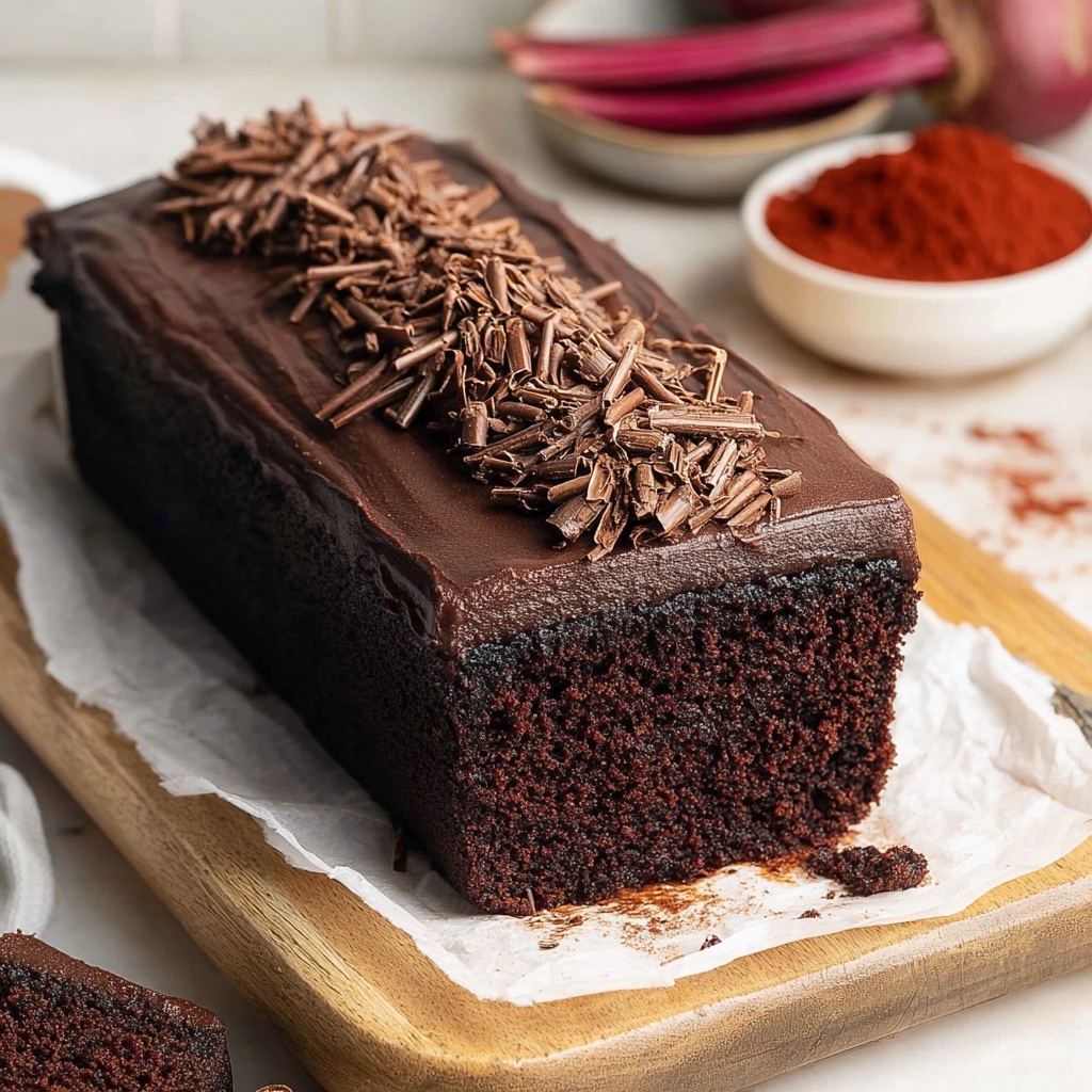Vegan Beetroot Chocolate Cake Recipe - Recipe Image