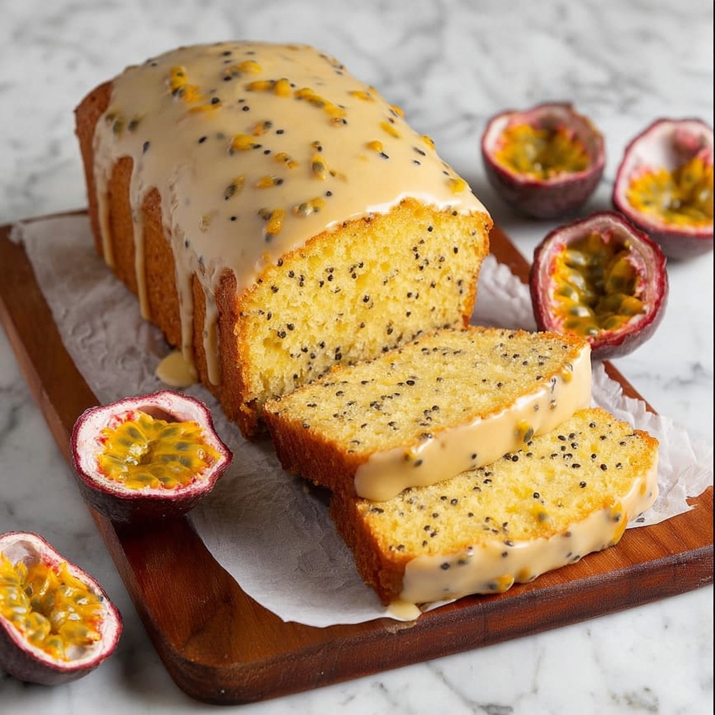 Vegan Passion Fruit Cake Recipe - Recipe Image