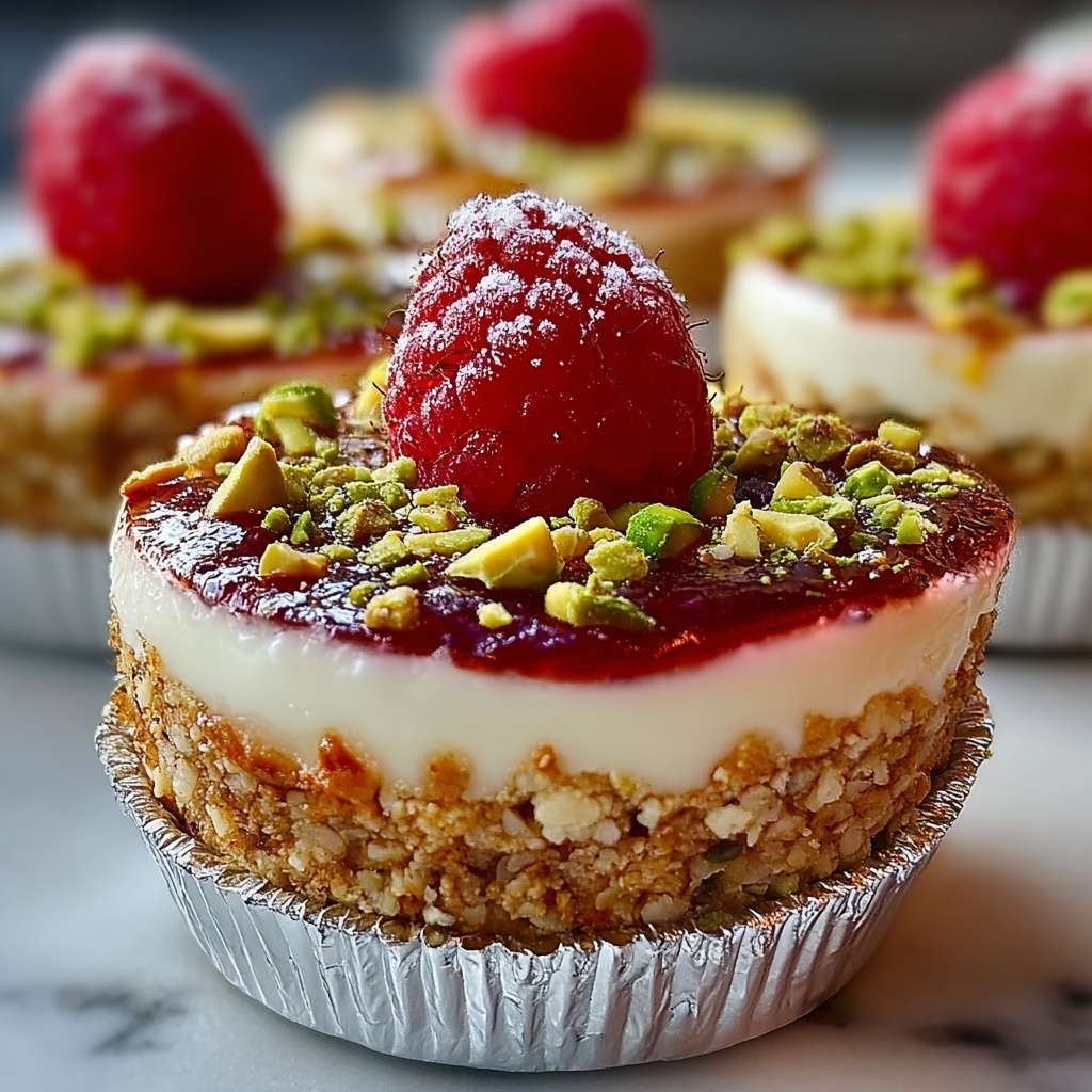 Pistachio Raspberry Tartlets Recipe - Recipe Image