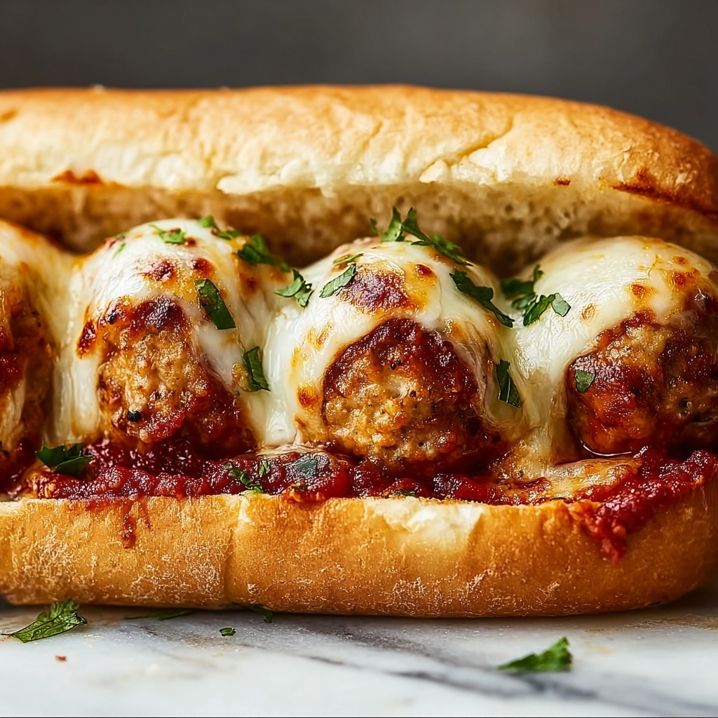 Mini Meatball Subs with Marinara and Mozzarella Recipe - Recipe Image