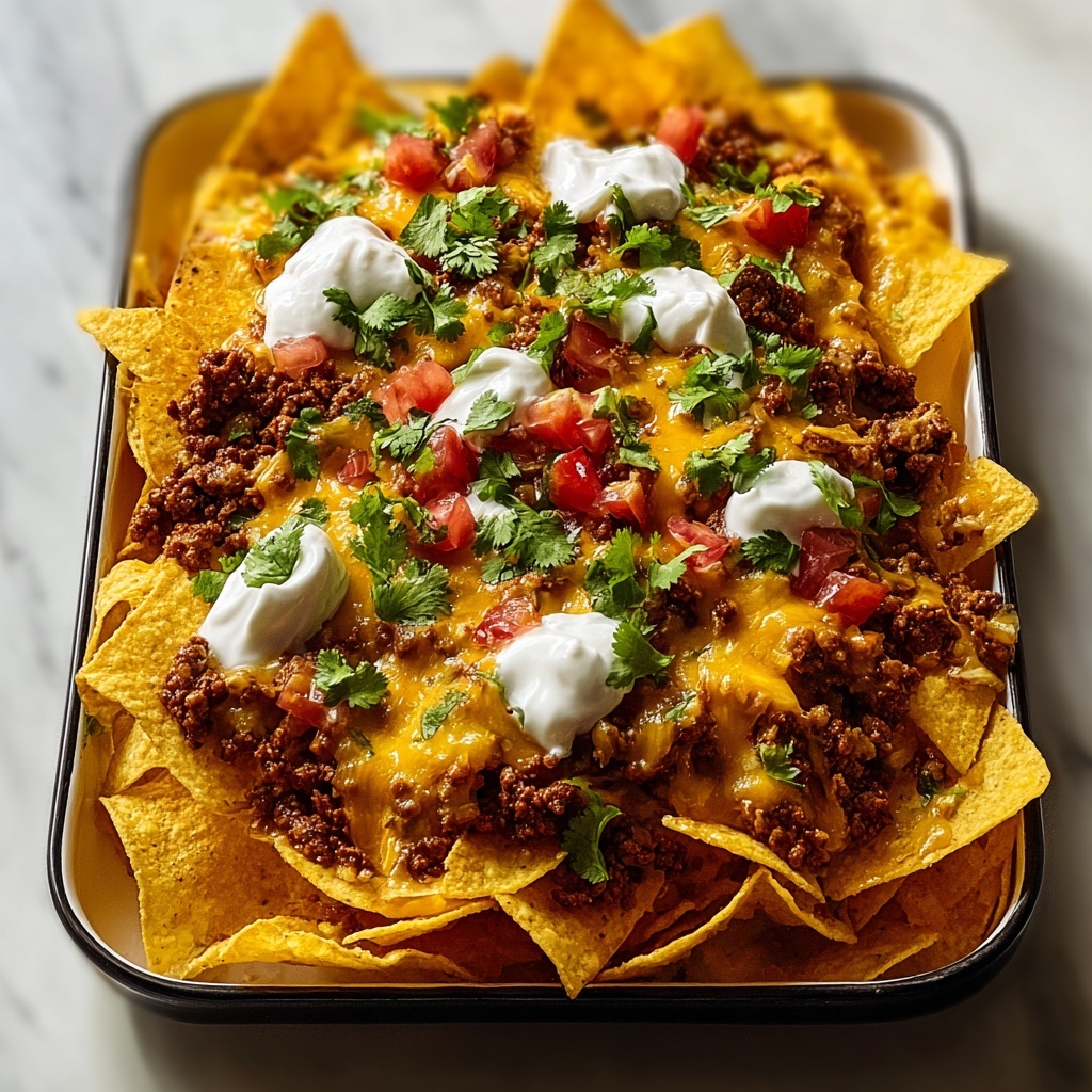 Chili Cheese Nachos Recipe - Recipe Image