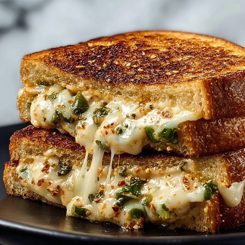 Jalapeño Popper Grilled Cheese Recipe - Recipe Image