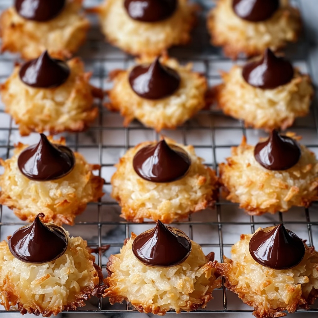 Coconut Blossom Cookies with Hershey Kisses Recipe - Recipe Image