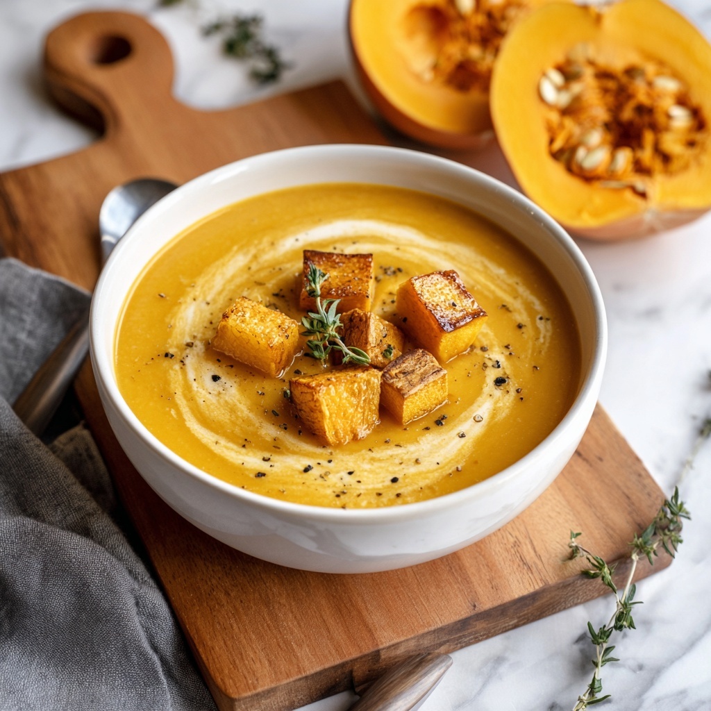 Roasted Butternut Squash Soup Recipe - Recipe Image