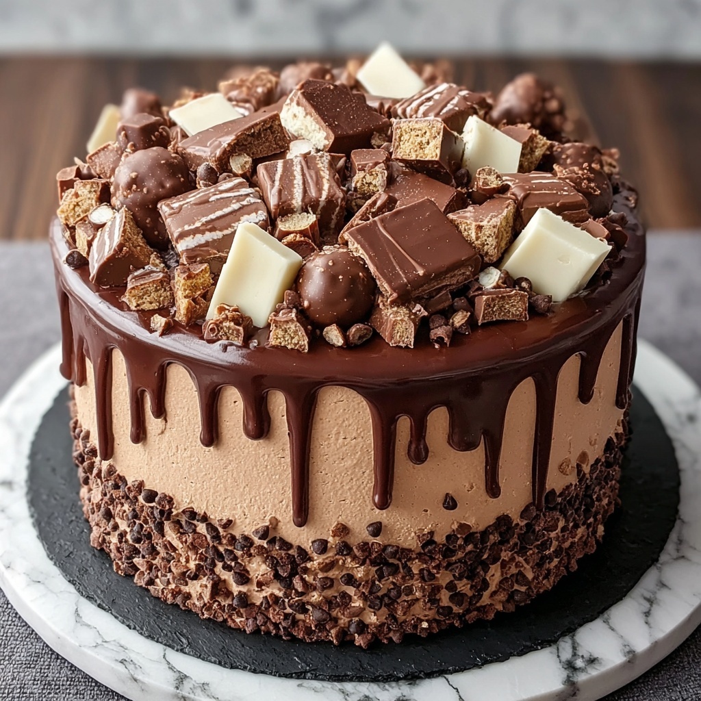 Epic Chocolate Overload Explosion Cake Recipe - Recipe Image