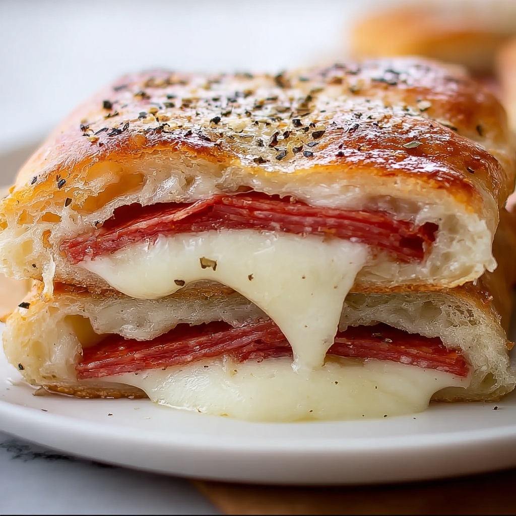 Italian Crescent Roll Sandwich Bake Recipe - Recipe Image