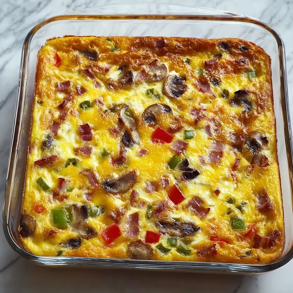 Cheesy Veggie Egg Bake Recipe - Recipe Image