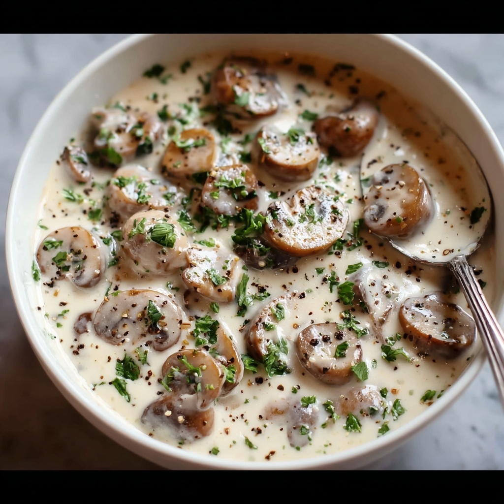 Creamy Mushroom Delight Recipe - Recipe Image