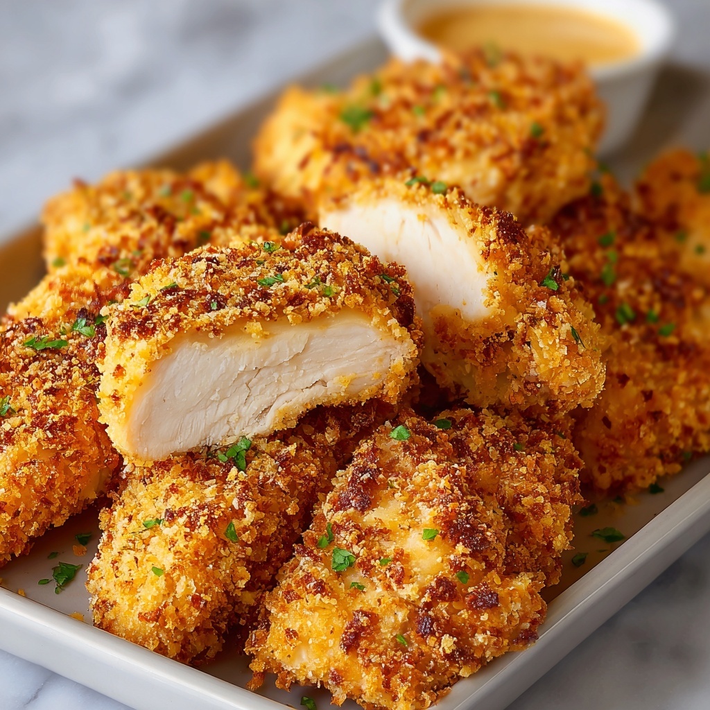 Crispy Baked Chicken Tenders Recipe - Recipe Image