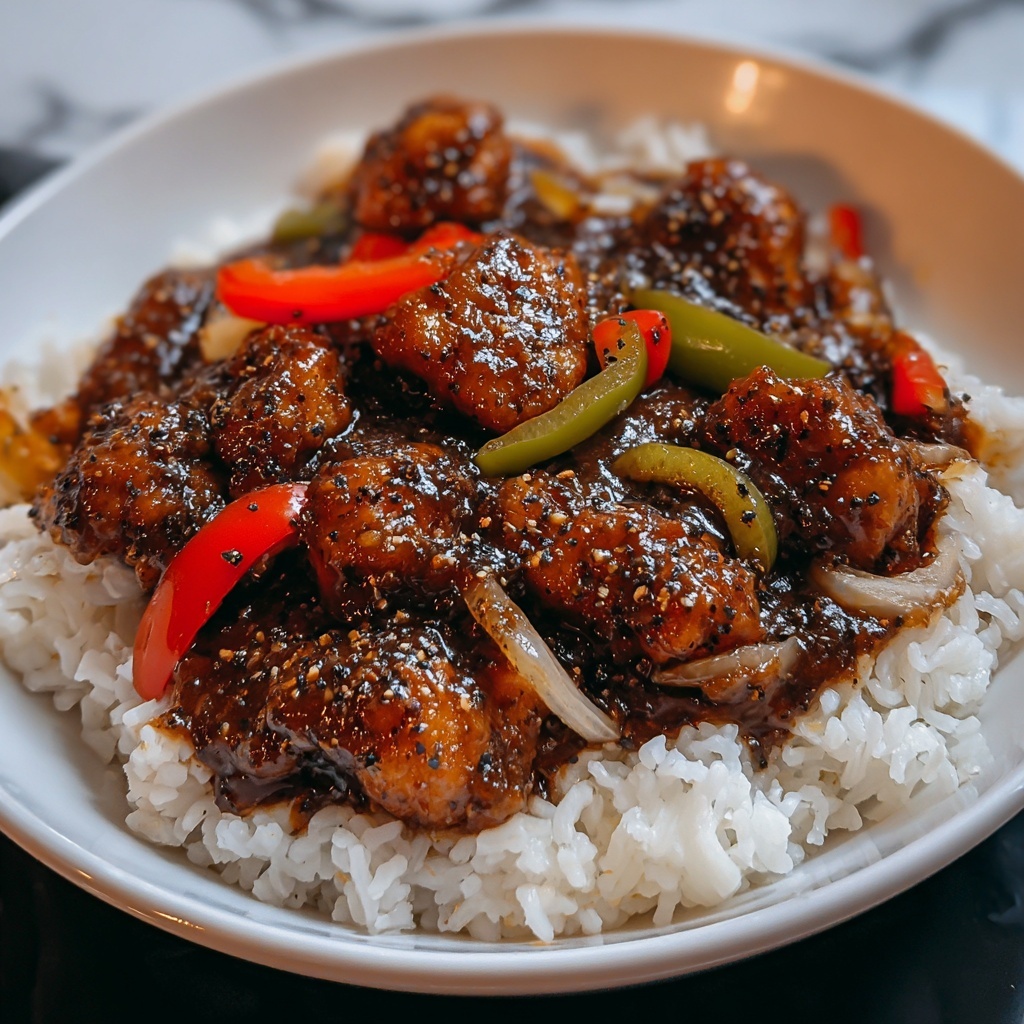 Black Pepper Chicken Recipe - Recipe Image