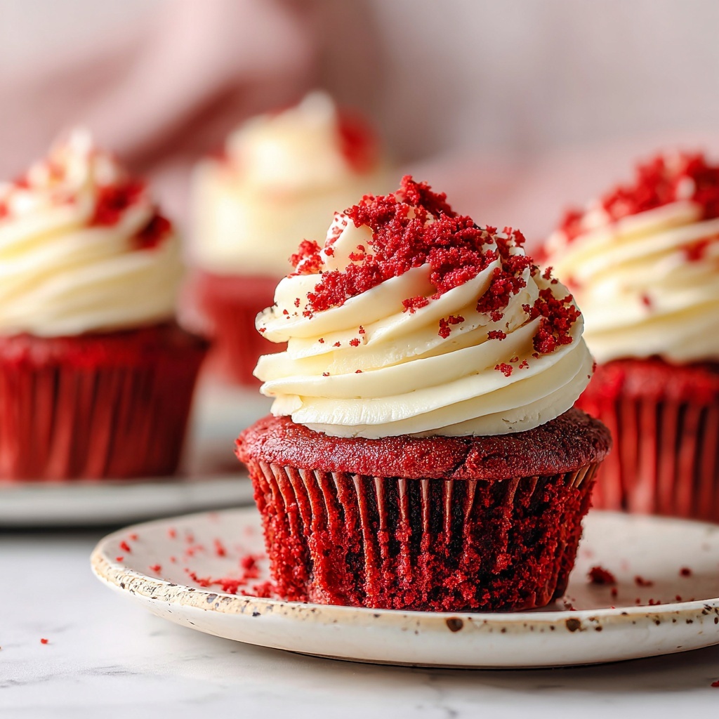 Red Velvet Cupcakes Recipe - Recipe Image