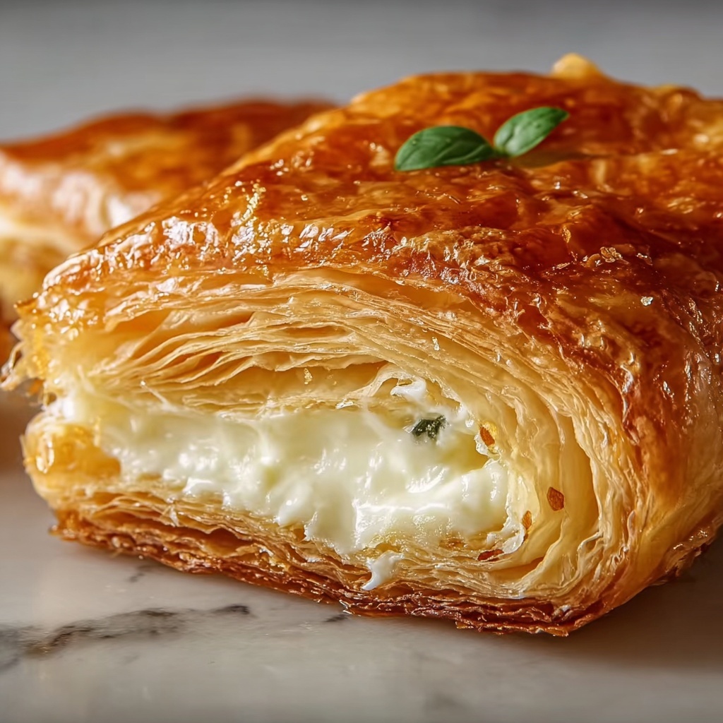 Easy Breakfast Cheese Danish Recipe - Recipe Image