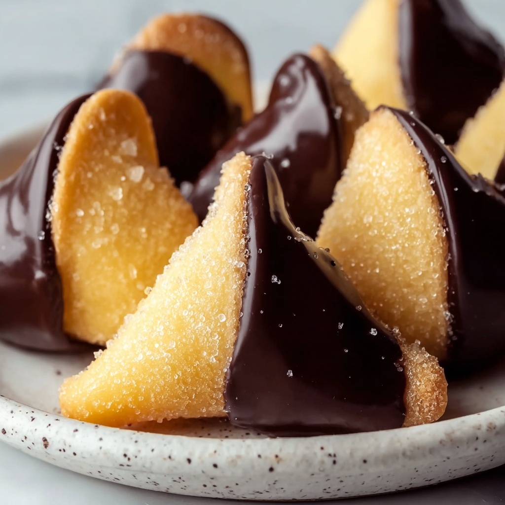 Chocolate-Peanut Butter Covered Fortune Cookies Recipe - Recipe Image