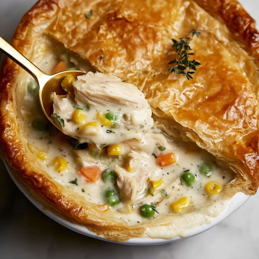 Easy Bisquick Chicken Pot Pie Recipe - Recipe Image