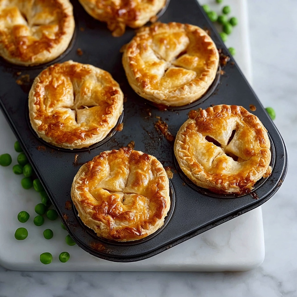 Muffin Tin Chicken Pot Pies Recipe - Recipe Image