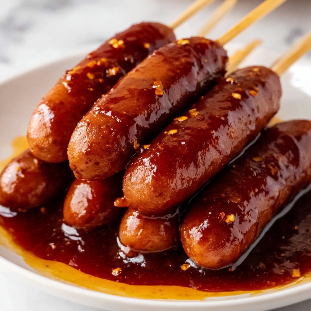 Hot Honey Garlic Lil Smokies Recipe - Recipe Image