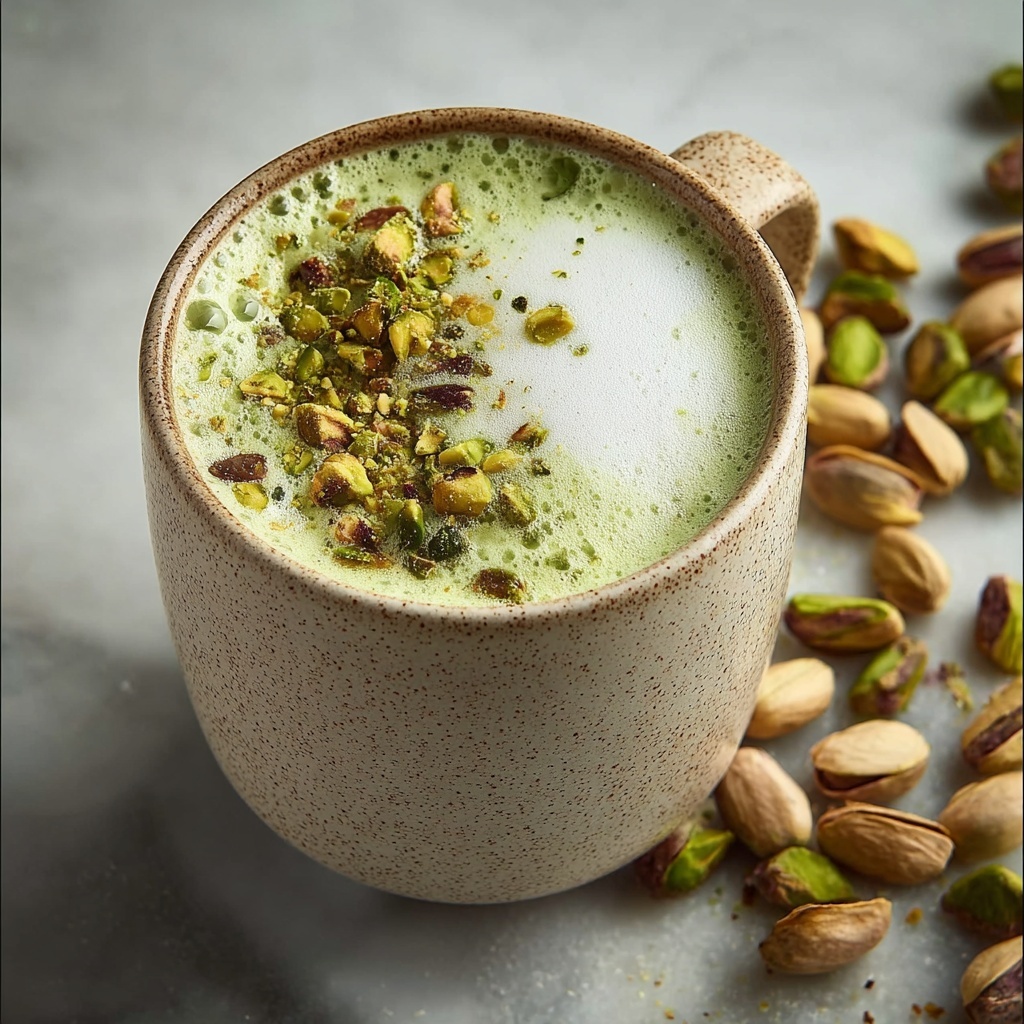 Pistachio Latte Recipe - Recipe Image
