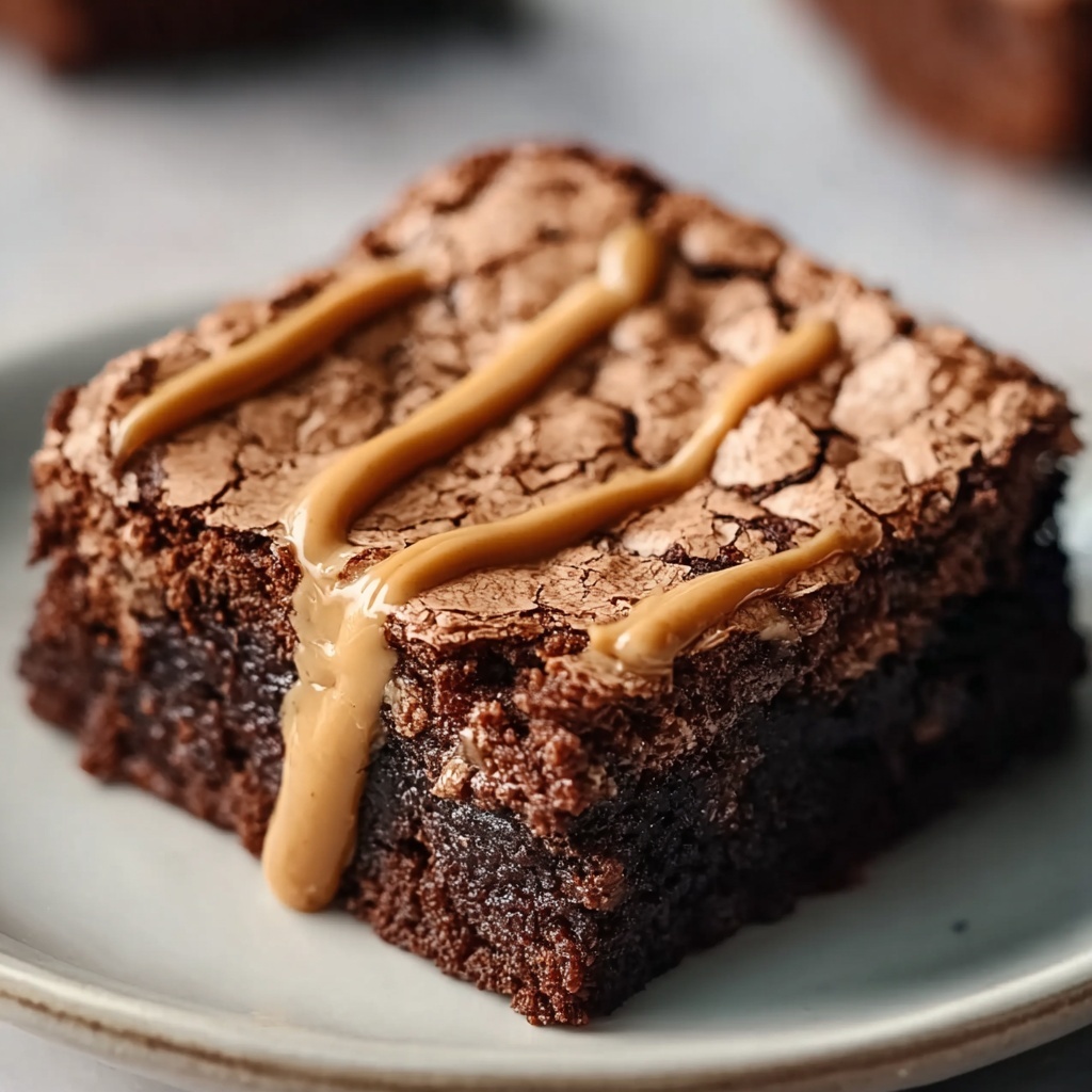 Peanut Butter Protein Brownie Recipe - Recipe Image