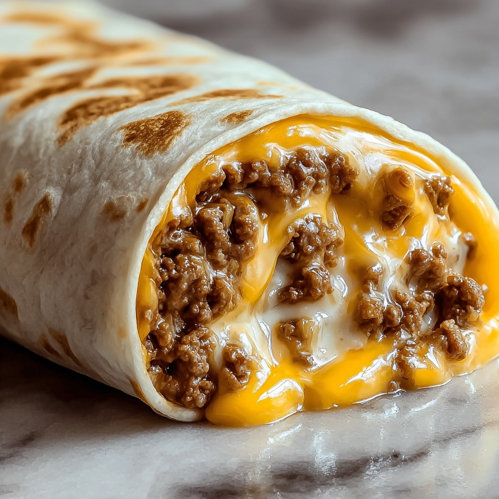 Taco Bell Beefy Melt Burrito Recipe - Recipe Image