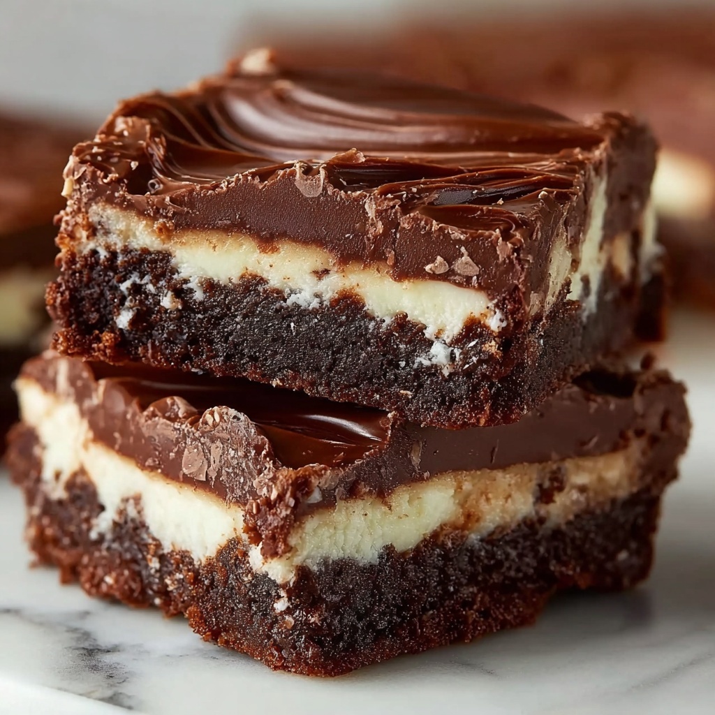 Cream Cheese Brownies Recipe - Recipe Image
