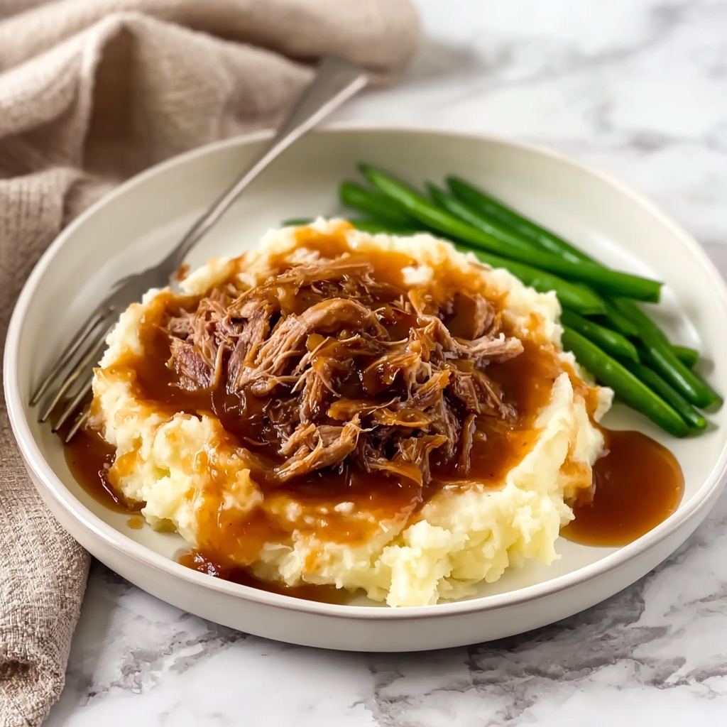 Instant Pot French Onion Pot Roast Recipe - Recipe Image