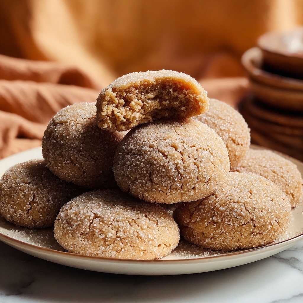 Cinnamon Sugar Snowball Cookies Recipe - Recipe Image