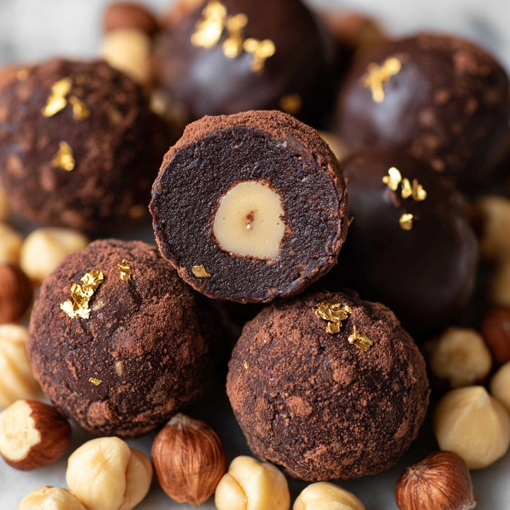 Vegan Ferrero Rocher Recipe - Recipe Image