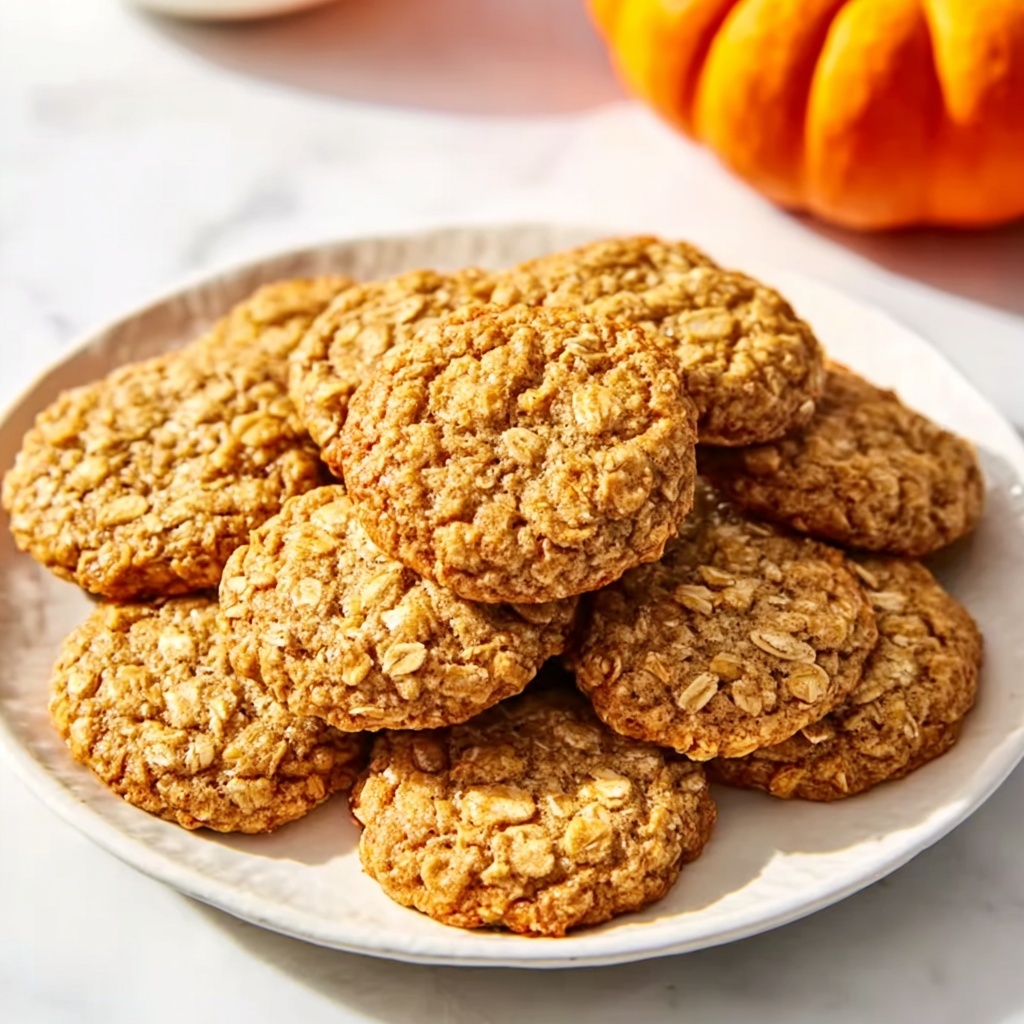 Classic Pumpkin Oatmeal Cookies Recipe - Recipe Image