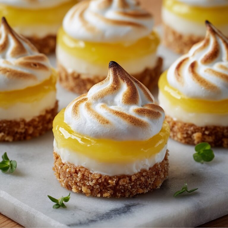 Mini Lemon Meringue Cheesecakes Recipe