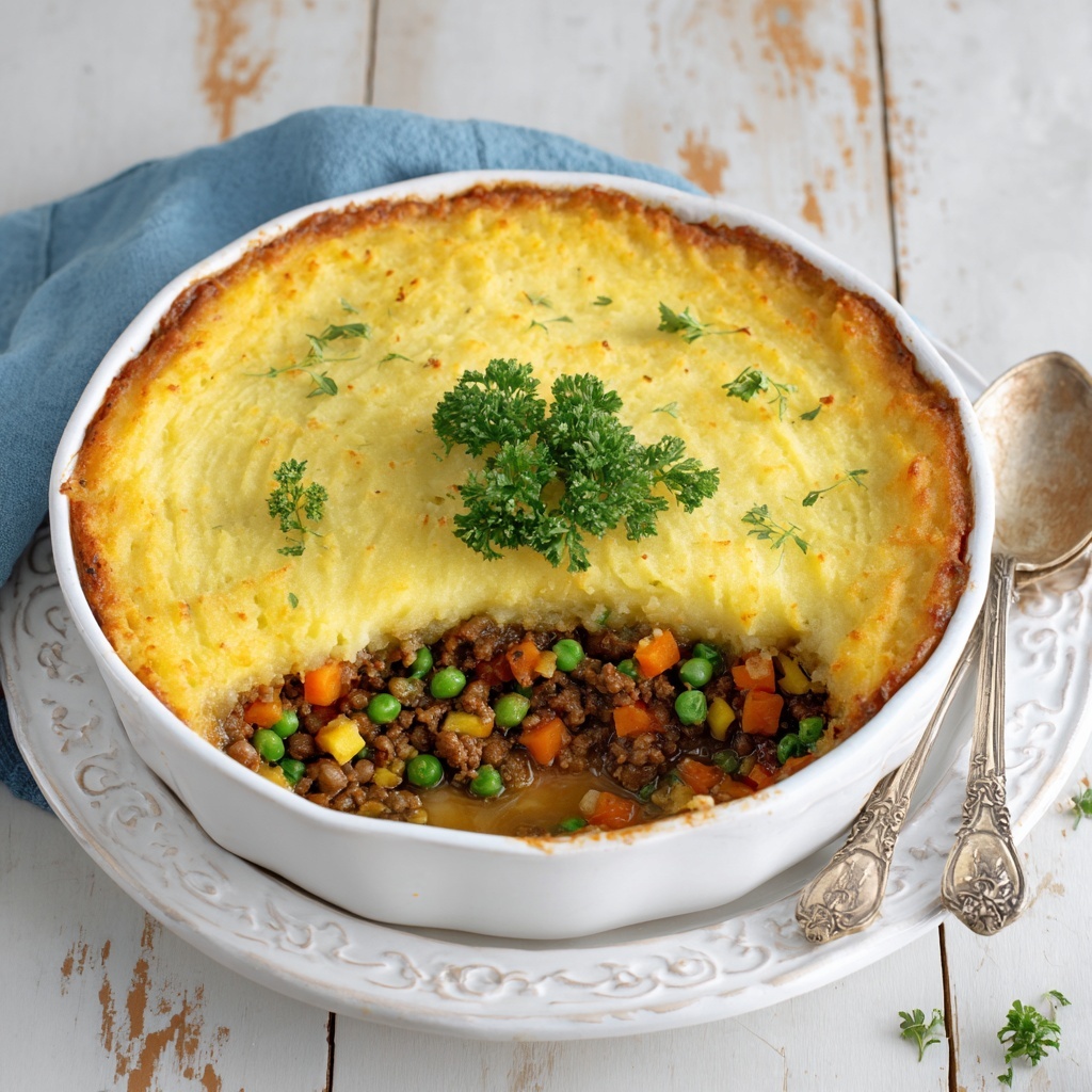 Lentil and Vegetable Shepherd’s Pie Recipe - Recipe Image