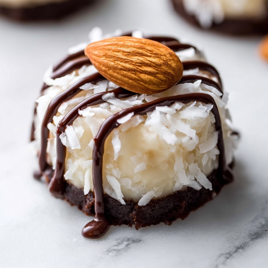 Coconut Macaroons with Optional Chocolate Coating Recipe - Recipe Image