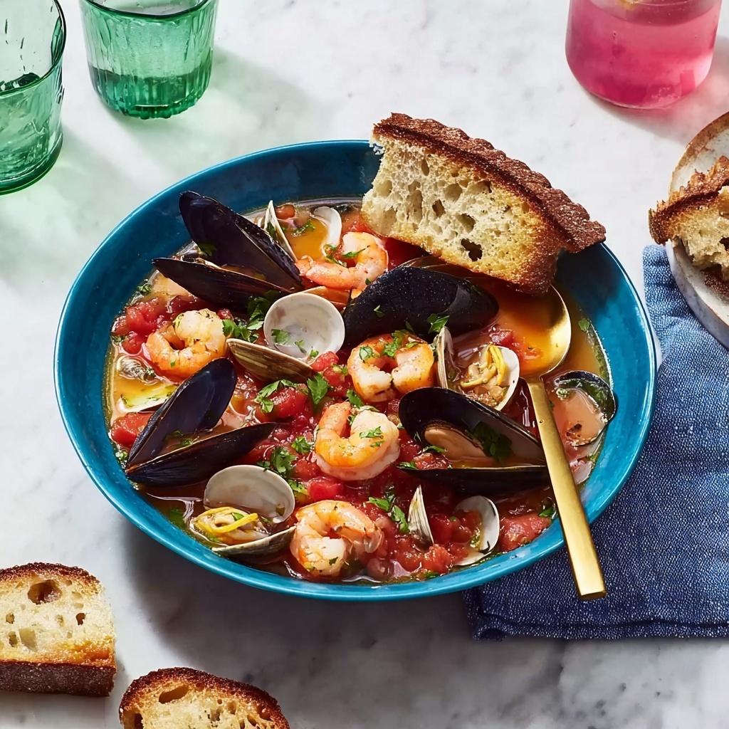 Classic Seafood Cioppino Recipe - Recipe Image