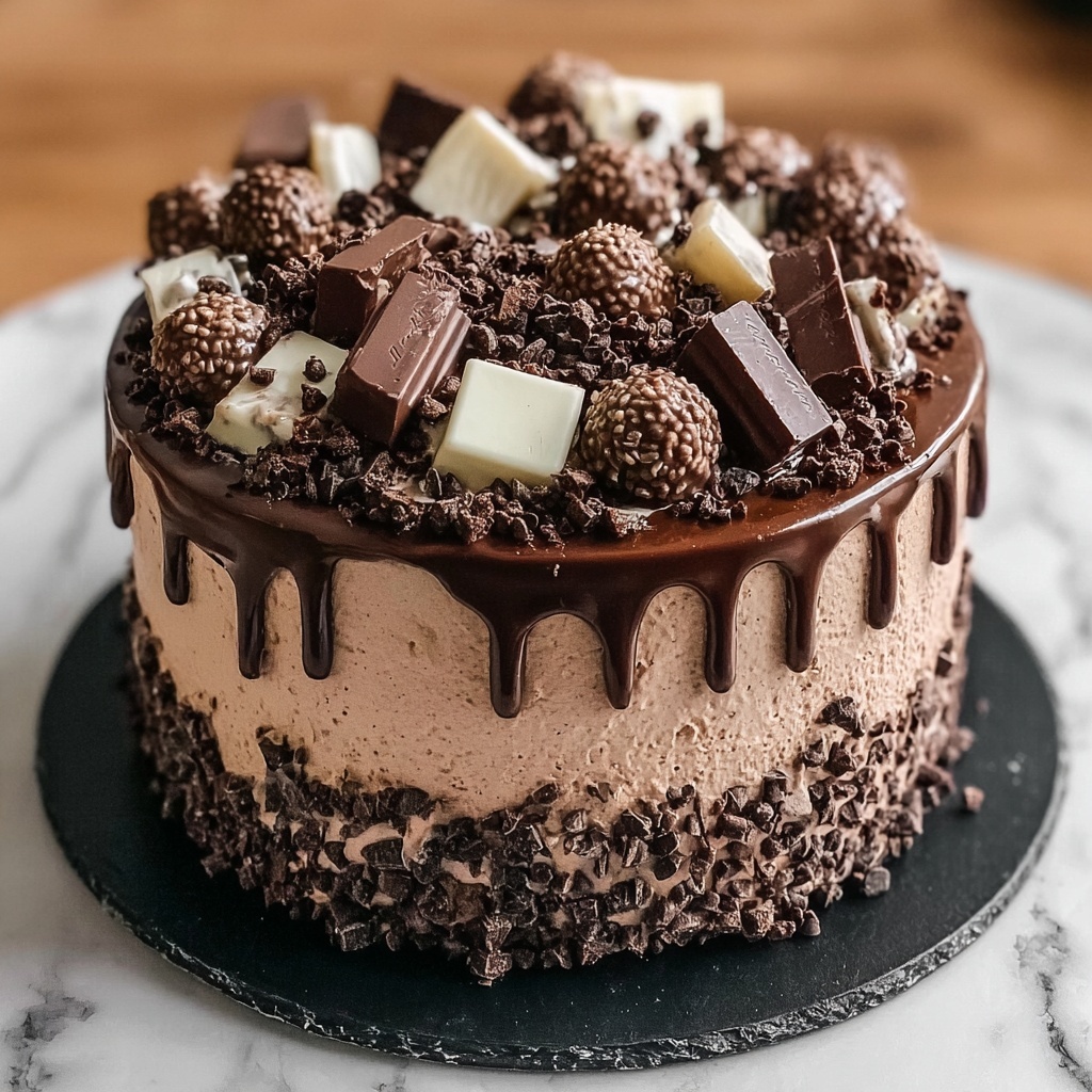 Epic Chocolate Overload Explosion Cake Recipe - Recipe Image