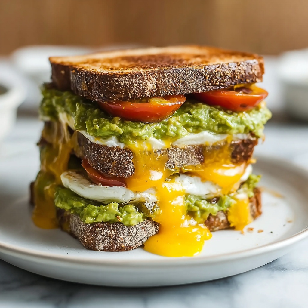 Avocado Breakfast Sandwich Recipe - Recipe Image