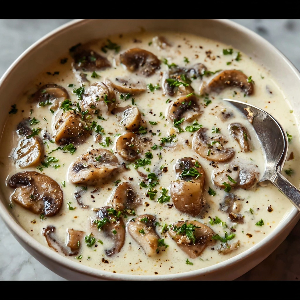 Creamy Mushroom Delight Recipe - Recipe Image