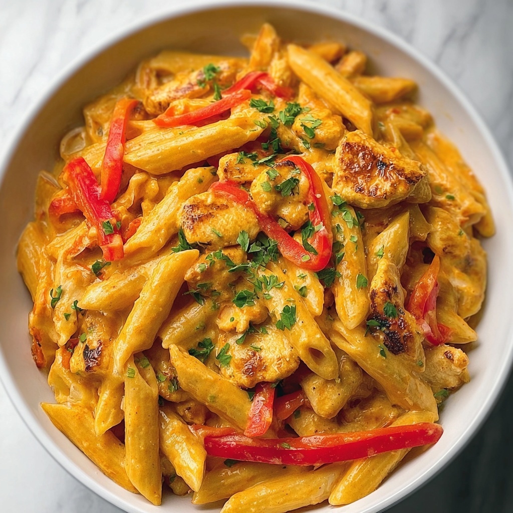 Easy Creamy Cajun Chicken Pasta Recipe - Recipe Image