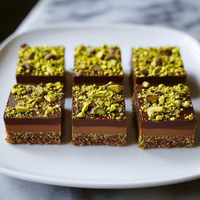 Pistachio Kunafa Brownie Recipe