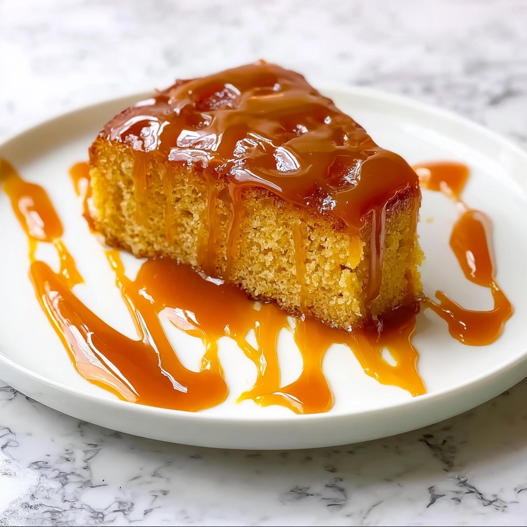 Slow Cooker Sticky Caramel Pumpkin Cake Recipe - Recipe Image