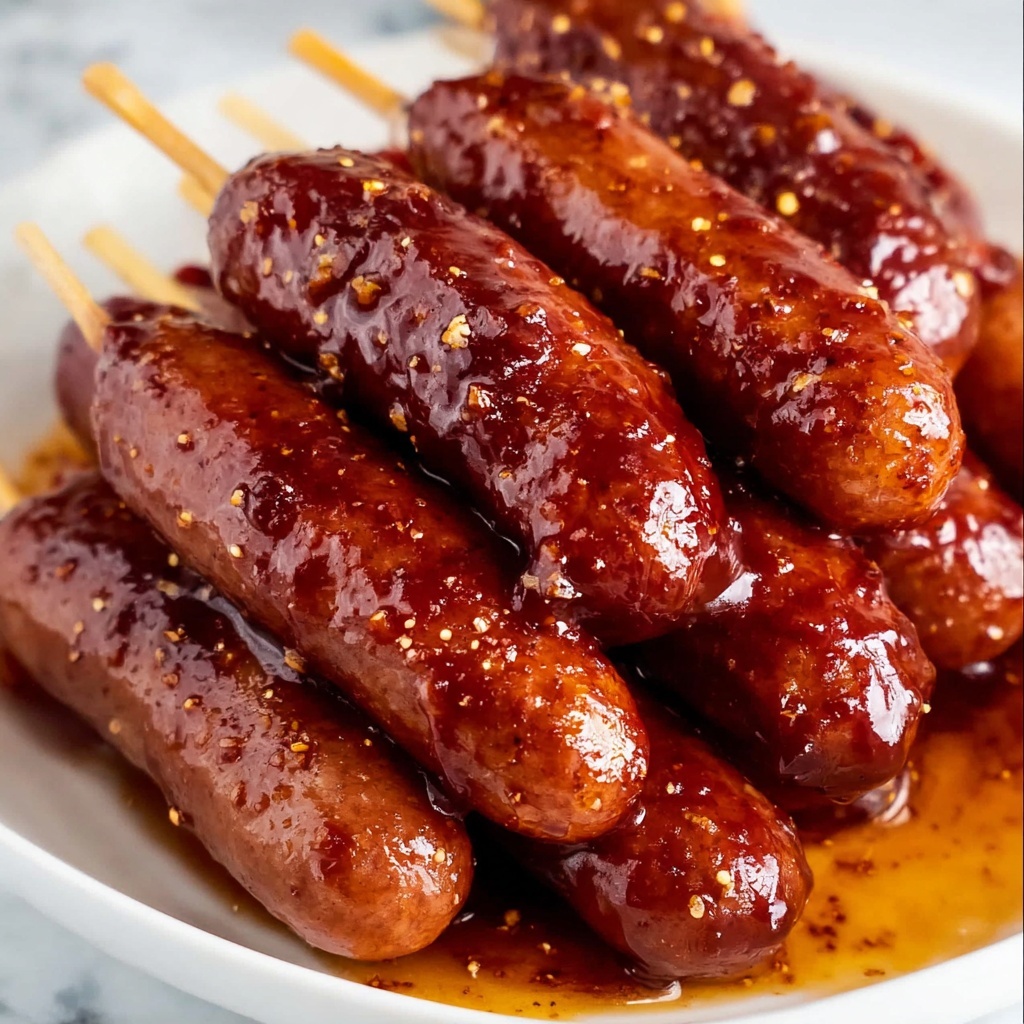 Hot Honey Garlic Lil Smokies Recipe - Recipe Image
