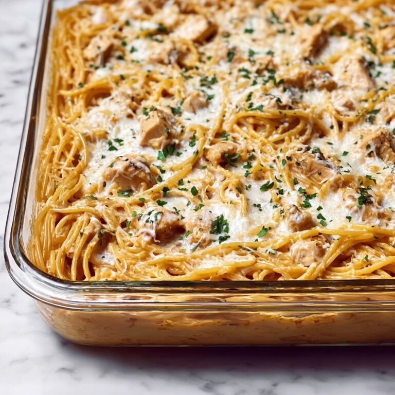 Creamy Chicken Spaghetti Bake Recipe