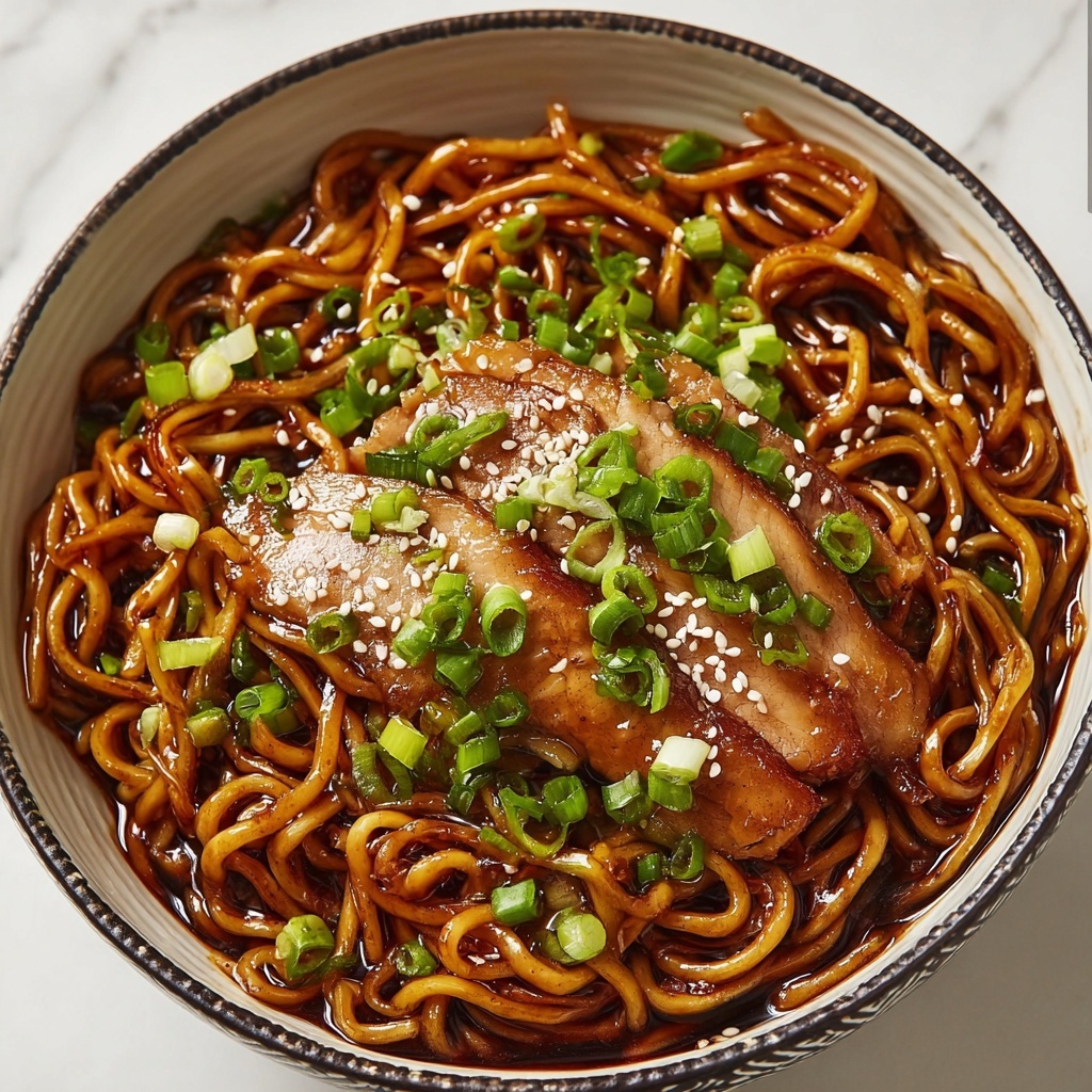 Easy Saucy Ramen Noodles Recipe - Recipe Image