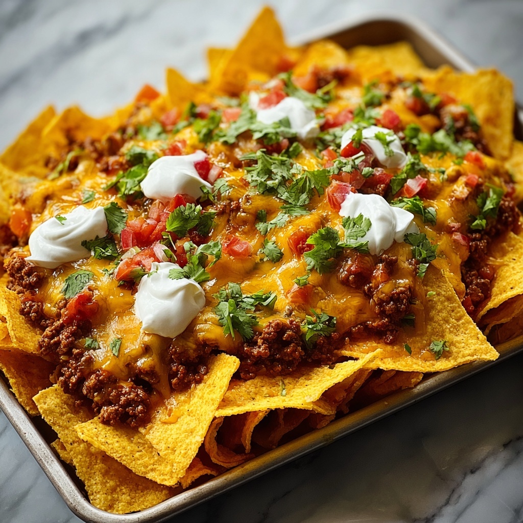 Chili Cheese Nachos Recipe - Recipe Image