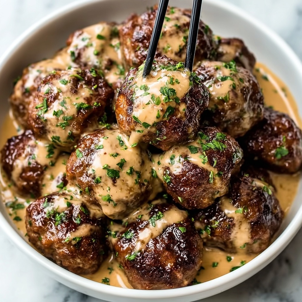 Korean BBQ Meatballs with Spicy Mayo Dip Recipe - Recipe Image