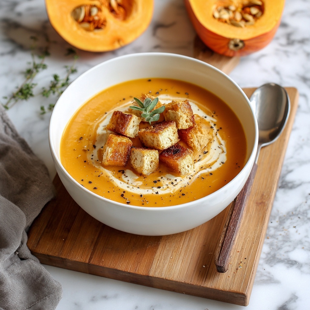 Roasted Butternut Squash Soup Recipe - Recipe Image