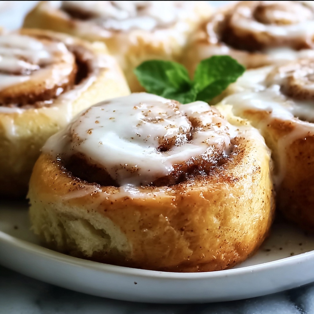 TikTok Cinnamon Rolls Recipe - Recipe Image