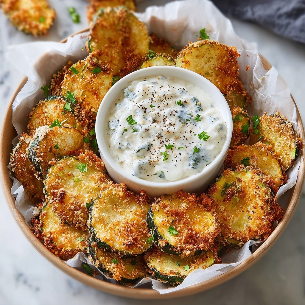 Fried Pickle and Ranch Dip: The Ultimate Appetizer Recipe - Recipe Image