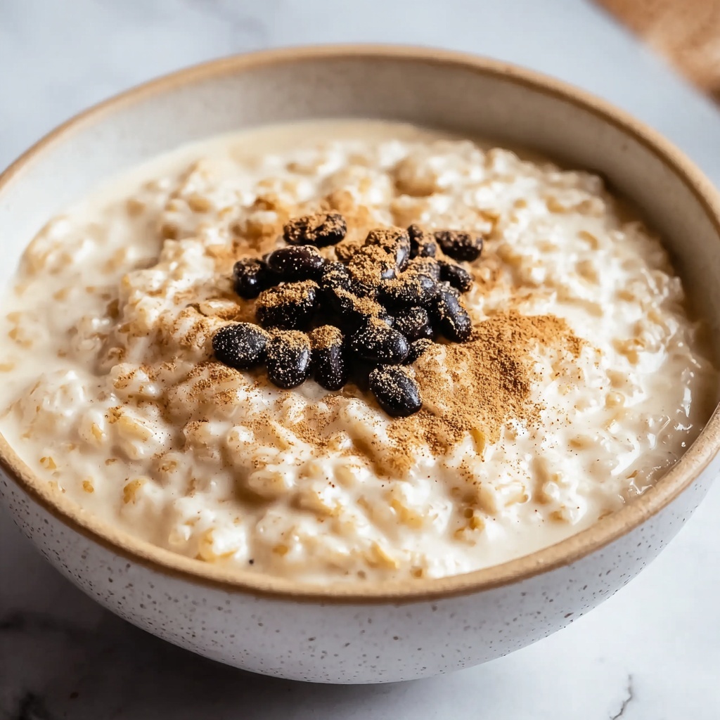 Creamy Rice Pudding with Vanilla and Nutmeg Recipe - Recipe Image