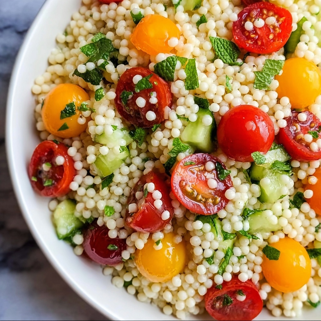 Cherry Tomato Couscous Salad Recipe - Recipe Image